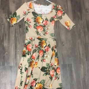 LulaRoe vintage style dress